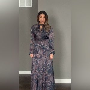 Beautiful not worn a long sleeve dress